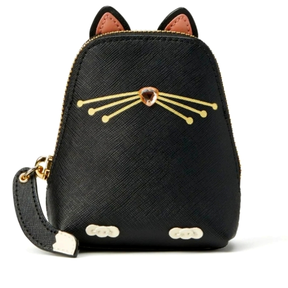 Kate Spade cat coin purse